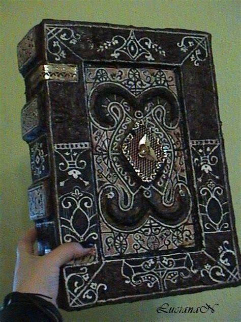 Carved occult journal
